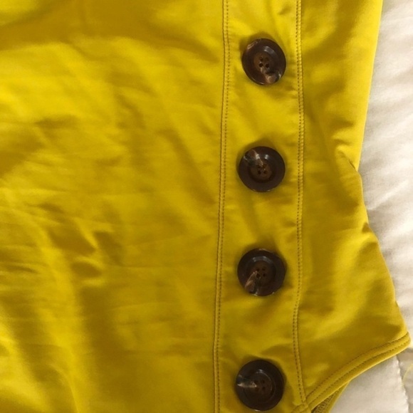 Forever 21 Strapless Button Detail Swim Y2K - Picture 9 of 10